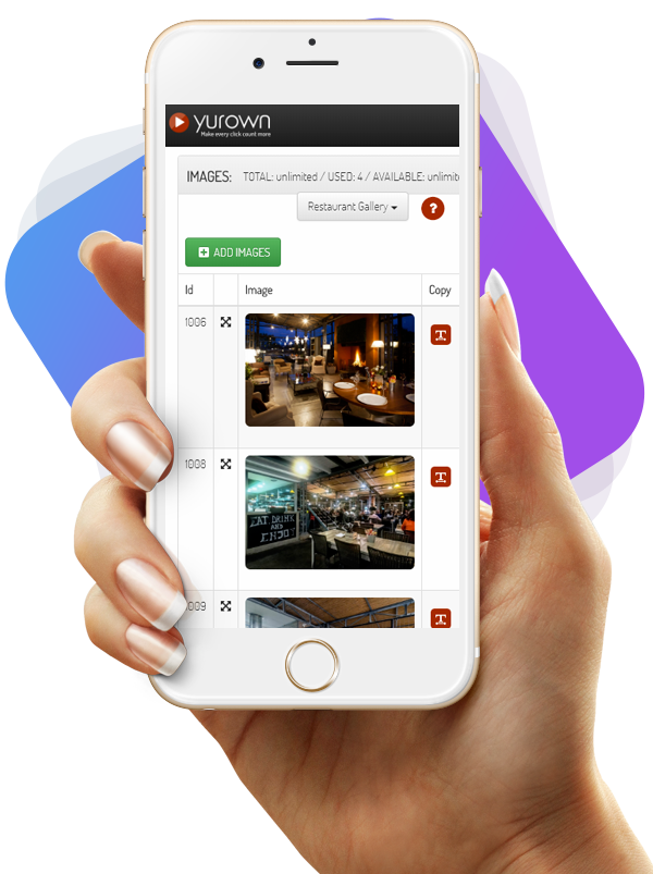 Yurown’s Galleries - How it Works